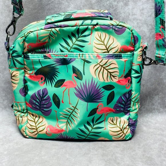Lug Ranger Crossbody Bag With Flamingo & Leaf Design - Picture 10 of 16
